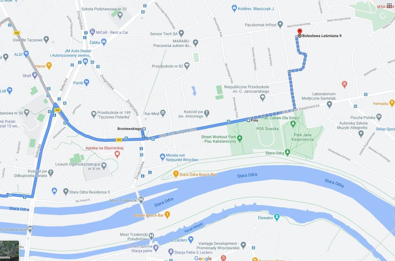 Apartament Almonia Wrocław Eksteriør billede